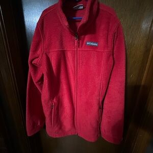 Columbia Kids Red Fleece Jacket